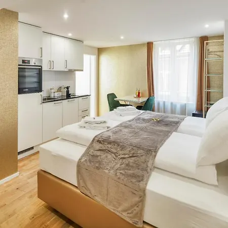 公寓式酒店 Visimo Steigerstrasse St Gallen - Modern Living Near Olma & Hospital 圣加仑