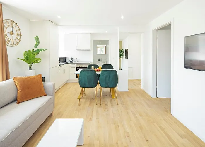 Visimo Steigerstrasse St Gallen - Modern Living Near Olma & Hospital Ξενοδοχείο με διαμερίσματα 4*