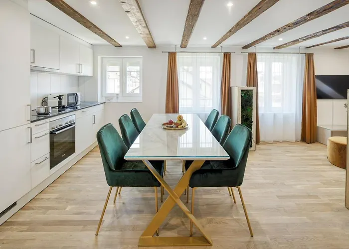 Hotel apartamentowy Visimo Steigerstrasse St Gallen - Modern Living Near Olma & Hospital St. Gallen