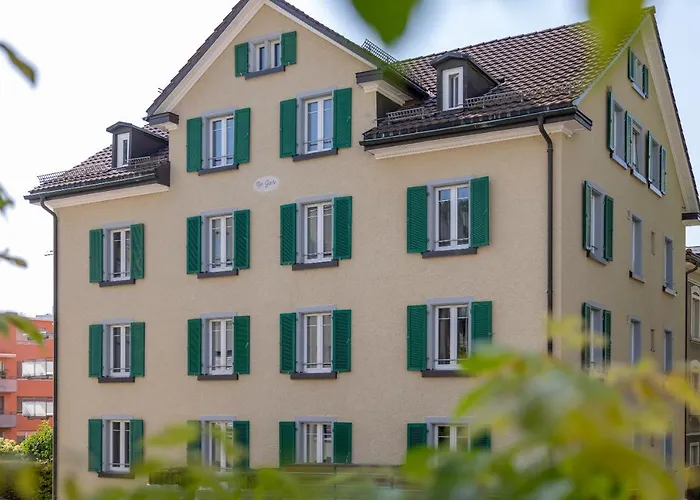 Hotel apartamentowy Visimo Steigerstrasse St Gallen - Modern Living Near Olma & Hospital 4*