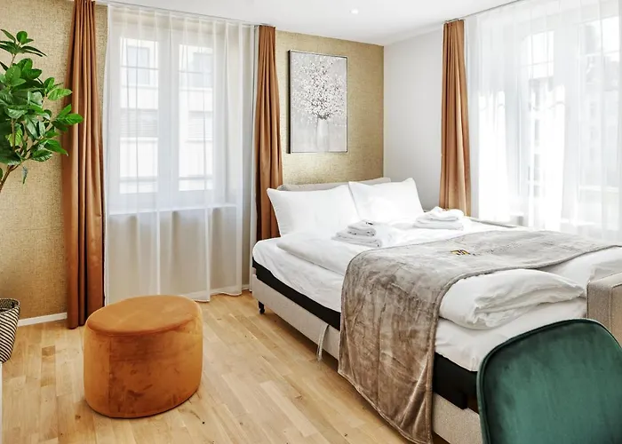 Hotel apartamentowy Visimo Steigerstrasse St Gallen - Modern Living Near Olma & Hospital